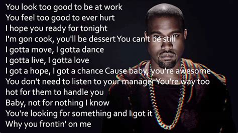 awesome kanye lyrics|kanye west awesome.